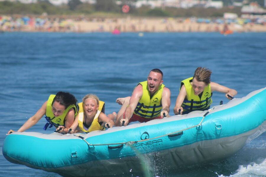 Albufeira: 10-Minute Crazy-Cookie Boat Ride - Where Nauticdrive Sets You Up in Albufeira