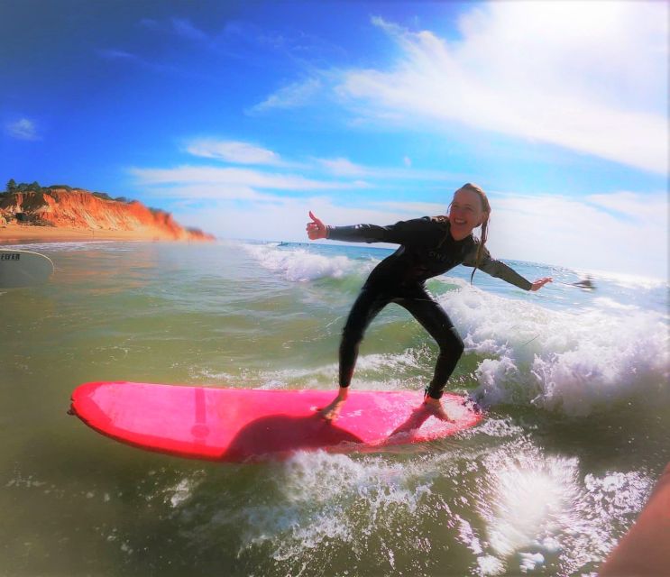 Albufeira: 2-Hour Falesia Beach Surf Lesson - Family-Friendly Fun, With Real Learning