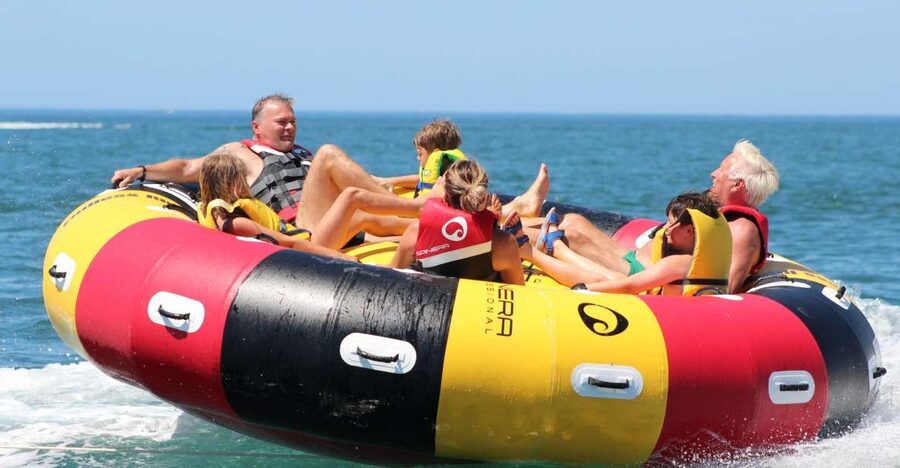 Albufeira: 360-Degree Twister Water Ride Experience - Nauticdrive Meeting Point and the Small-Group Advantage