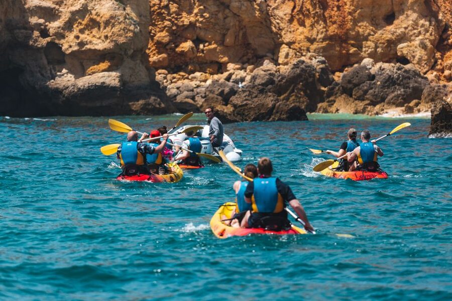 Albufeira: Algarve Kayak and Coastline Tour - Which type of traveler this fits best