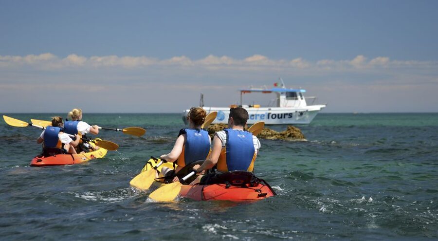 Albufeira: Algarve Kayak and Coastline Tour - Kayaking the Algarve coast for 2.5 hours: how hard is it really?