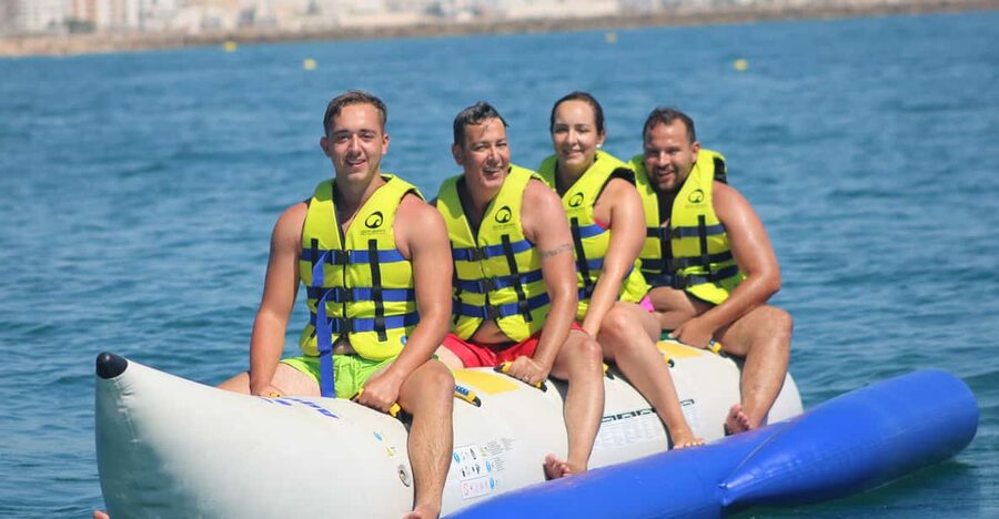 Albufeira: Banana Boat Adventure Ride - The 10-Minute Ride: Speed, Spinning, and Holding On