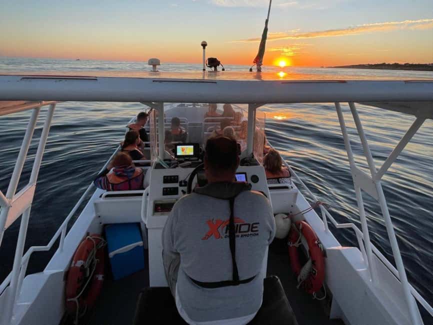 Albufeira: Benagil Cave Sunset Cruise - Crew, Safety, and Comfort on a 1.5-Hour Speed Cruise