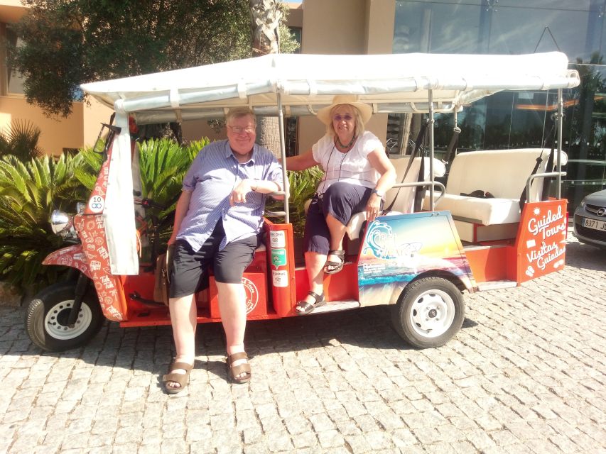 Albufeira: Benagil Caves & Senhora da Rocha Tour by Tuk Tuk - The tour route: from Albufeira to Senhora da Rocha and back