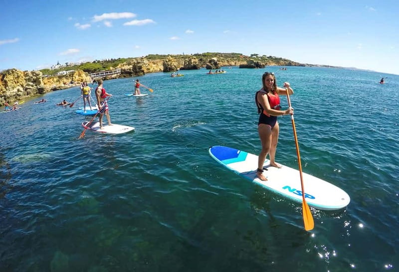 Albufeira: Caves and cliffs Paddleboarding (SUP) Tour - Gear, Gear Handling, and the Photo Factor