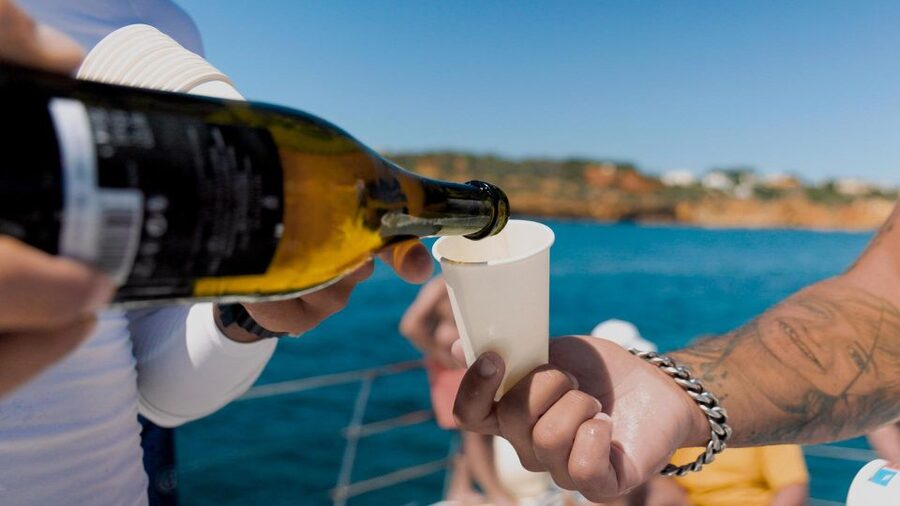 Albufeira: Caves and Coastline Catamaran Cruise to Benagil - Champagne Toast at the End: A Simple Finish That Feels Like a Treat