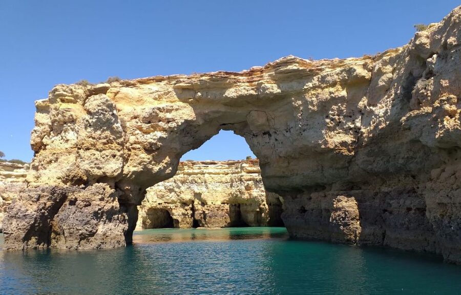 Albufeira: Coastline and Benagil Caves Tour by Catamaran - Benagil Sea Cave and Cathedral Cave: The Main Event