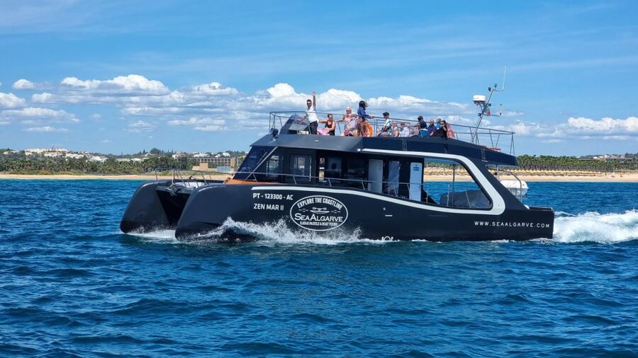 Albufeira: Coastline and Benagil Caves Tour by Catamaran - The Swim Stop: How to Plan for the 10-Minute Dip