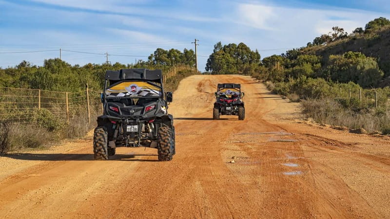 Albufeira: Full Day Off-Road Buggy Tour with Lunch & Guide - H2: Villages, Orange Groves, Cork Oak Forests, and One Castle Stop
