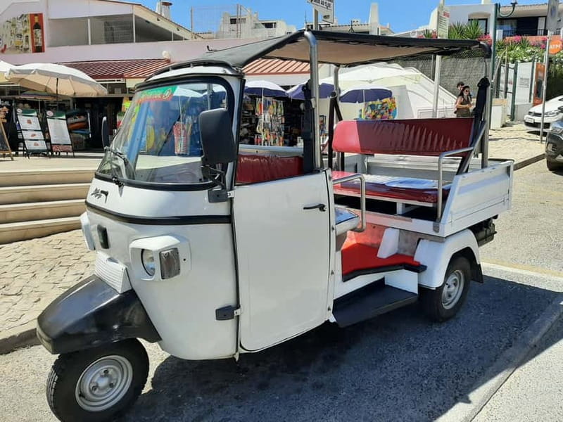 Albufeira: Guided Tour by Tuk-Tuk - Night tour differences: illuminated streets and after-dark energy