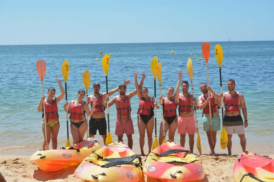 Albufeira: Kayak Tour of Hidden Caves and Secret Beaches - What you get for $40: value without hidden extras