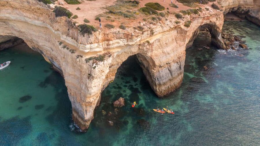 Albufeira Marina: Benagil Cave to Marinha Beach Kayak Tour - Physical Effort, Kayak Setup, and Safety Notes You Should Plan Around