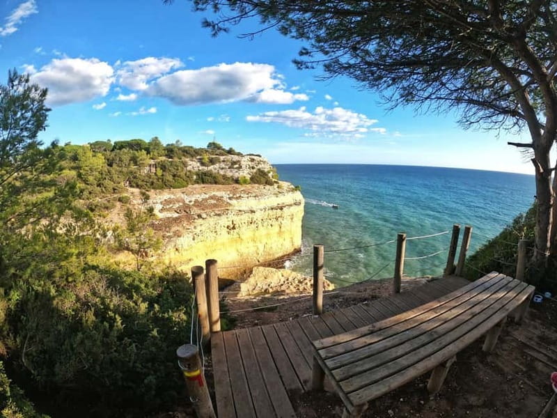 Albufeira, Olhão, Faro : Seven Hanging Valleys Guided Hiking - Benagil Cave outside: why you still get value without going inside