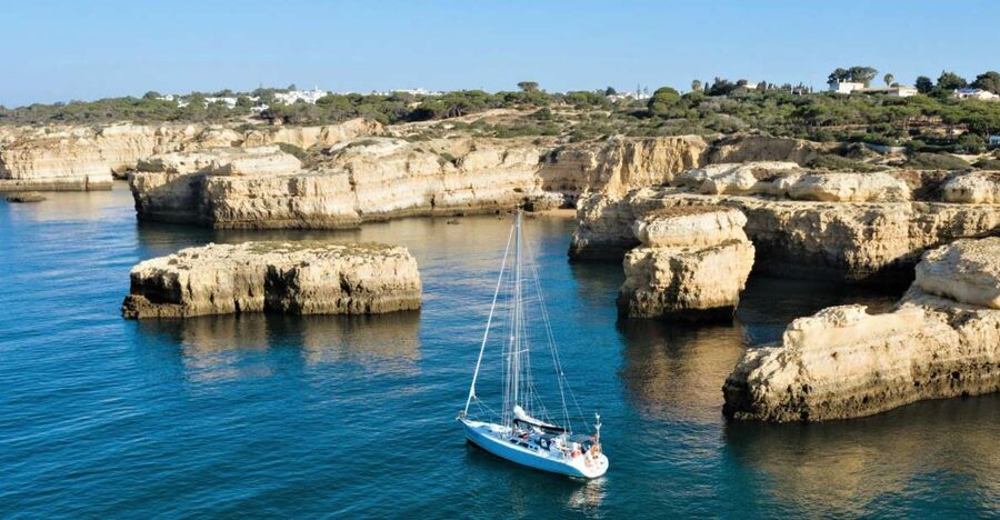 Albufeira: Sailing Boat Cruise BBQ & Open Bar on the Beach - Price and value: what $108 buys you on the Algarve coast
