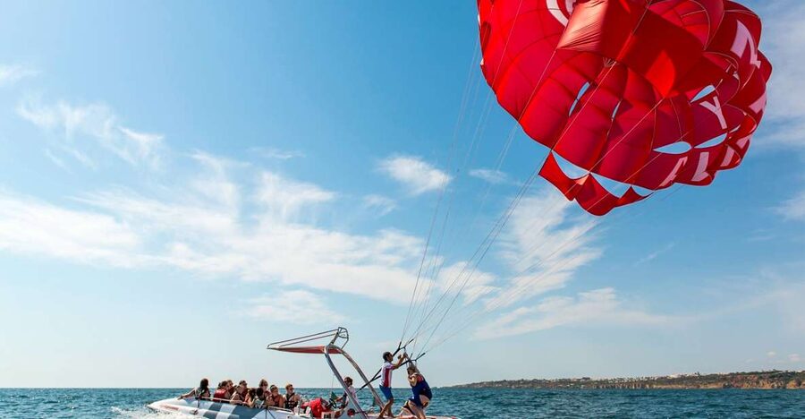 Albufeira: Single, Double or Triple Parasailing Tour - Albufeira Parasailing: The Algarve Views From a Different Angle
