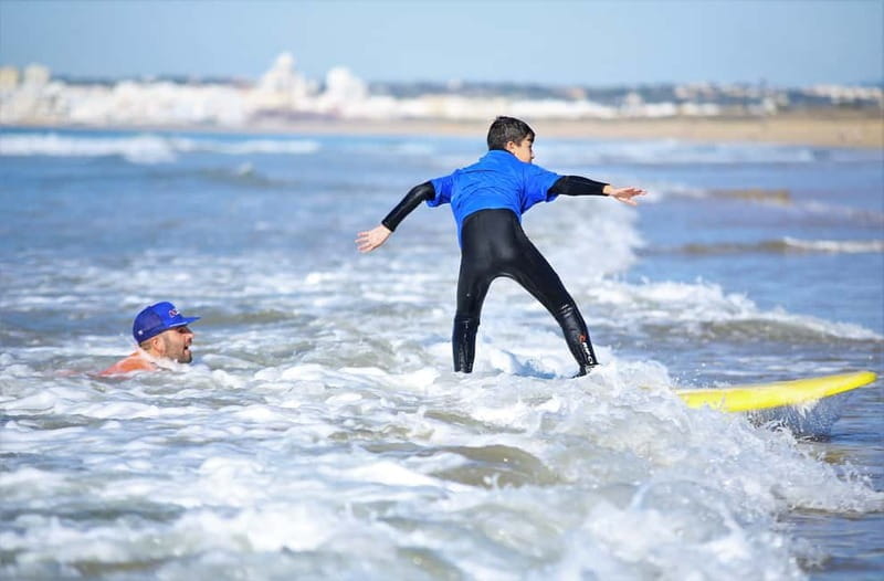Albufeira: Surf Lesson - After the Session: Showers and Lunch Ideas