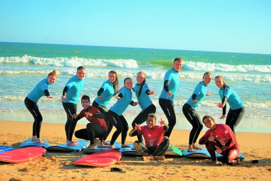 Albufeira: Surfing Lesson at Galé Beach - How the coaching feels: energy, patience, and actionable corrections