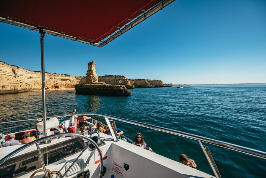 Algarve 3-Hour Caves and Coastline Boat Trip - The Boat Setup: Lounge, Bar, WiFi, and the Top-Deck Upgrade
