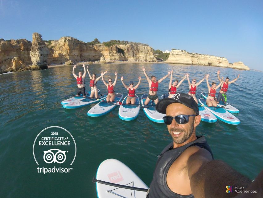 Algarve: Benagil Caves SUP Tour since 2016 - Fossils, geology, and why the guide makes the difference