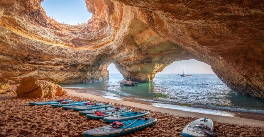 Algarve: Benagil Caves SUP Tour since 2016 - Small group value: what $42 really buys you