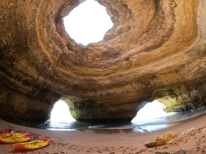 Algarve: Benagil Sea Cave Sunrise or Sunset Kayak Experience - Cave Circuit: what you see besides the iconic Benagil Cave