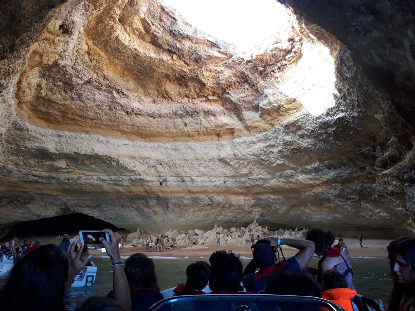 Algarve: Boat Trip to the Caves of Benagil - Entering Paraiso, Carvoeiro, and Benagil caves without the rush