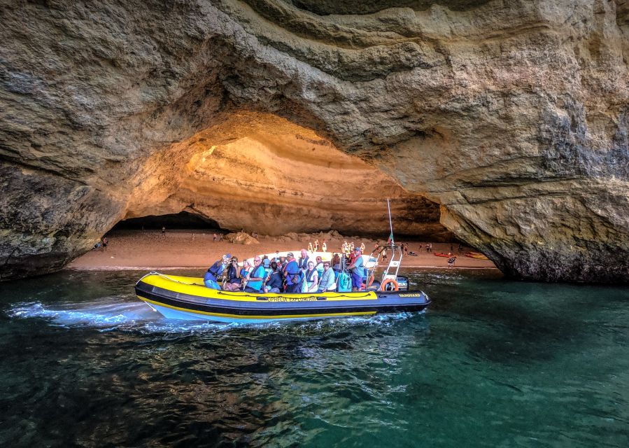 Algarve: Carvoerio and Benagil Walking Tour and Cruise - Portimão Speedboat to Algar Seco and Benagil Caves