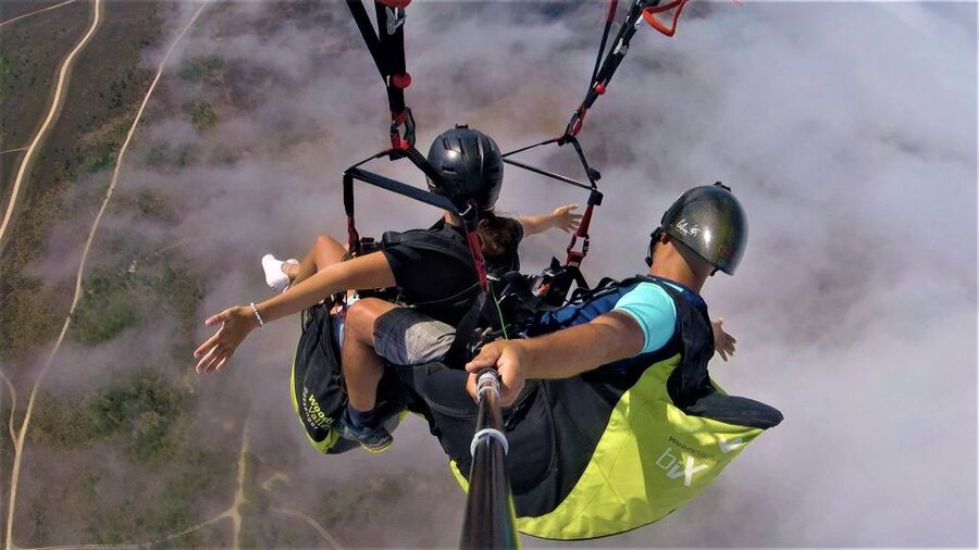 Algarve Coast: Paragliding Experience - The waiting game: up to three hours of patience