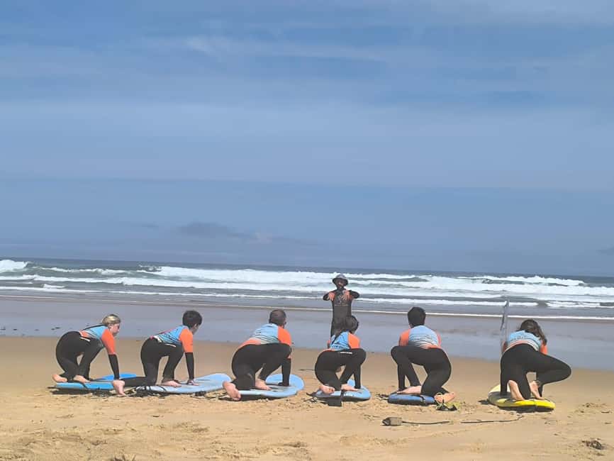 Algarve: Group Surfing Lesson - Getting to the Beach: Pickup Zones and the Walk to Conditions