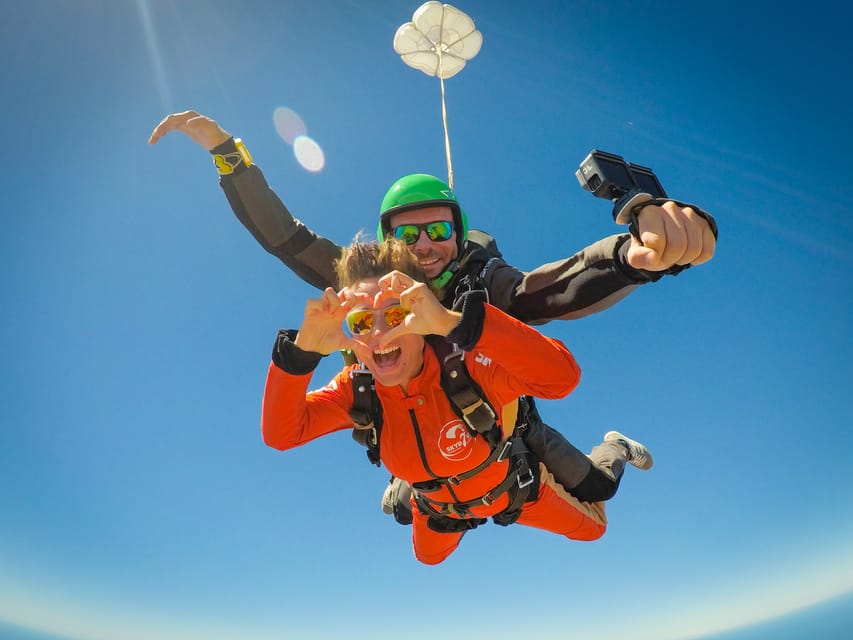 Algarve: Tandem Skydiving Adventure 15,000 to 10,000 Feet - Weight and Age Limits: Check Before You Fall in Love With the Idea