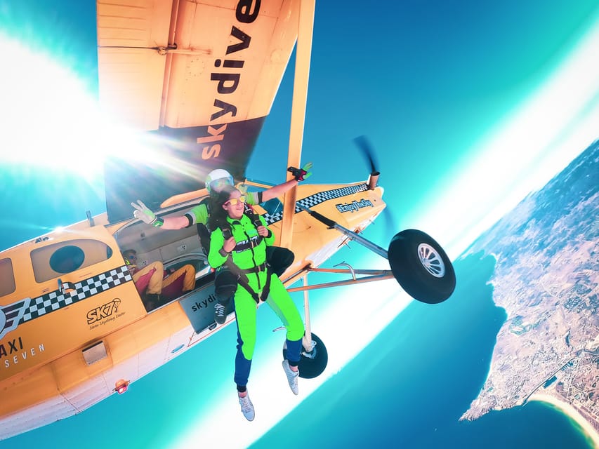 Algarve: Tandem Skydiving Adventure 15,000 to 10,000 Feet - What’s Included: The Small Stuff That Helps You Enjoy the Moment