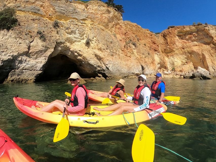 Alvor: Explore Caves Boat and Kayak Tour - What to pack for a kayak-and-caves morning in the Algarve