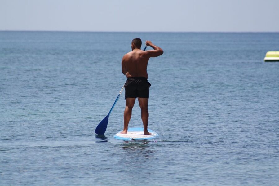Armação de Pêra: Stand Up Paddle Hire - Meeting point reality: keep your confirmation handy