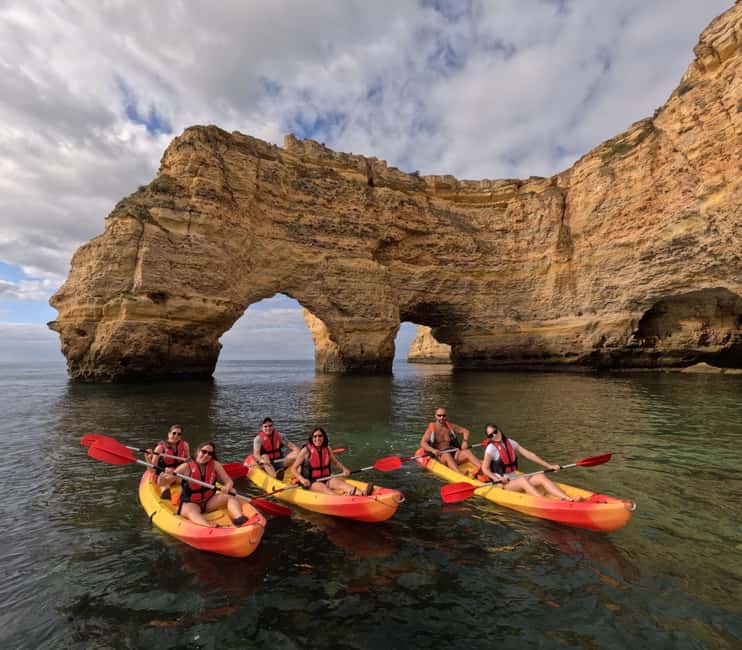 Benagil: 1:30Hour Kayak Rental with Private Parking - Algar de Benagil: The Main Event, Done Without the Long-Queue Feeling