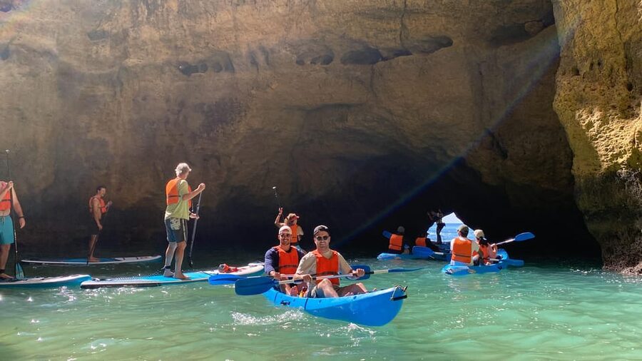 Benagil Beach: Kayak to Benagil caves at Sunrise, find peace - Gear and Comfort: Wetsuits, Lockers, and a No-Fuss Morning