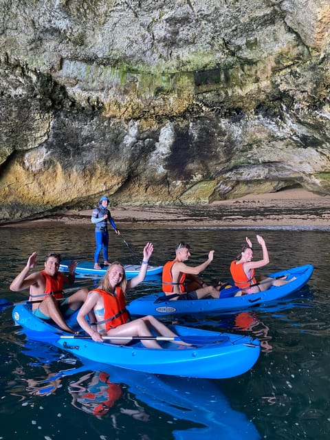 Benagil Beach: Kayak to Benagil caves at Sunrise, find peace - Small Group Size: Better Timing, Less Chaos