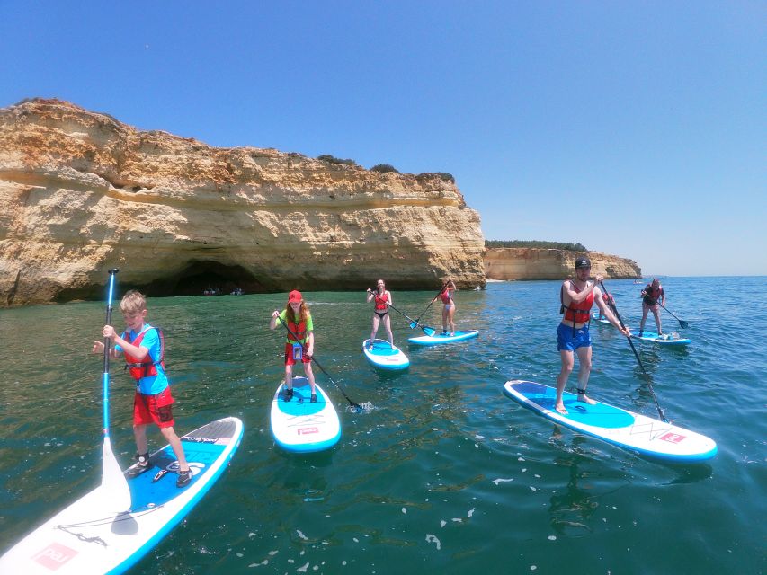 Benagil: Benagil Cave Stand Up PaddleBoard Tour at Sunrise - Praia da Marinha at sunrise: the scenic checkpoint