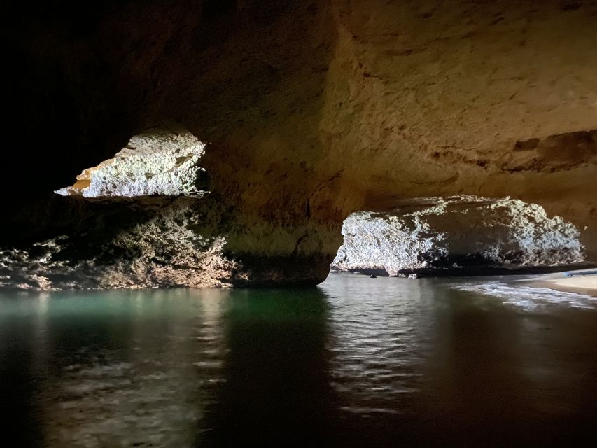 Benagil: Benagil Cave Stand Up PaddleBoard Tour at Sunrise - Photo strategy: GoPro shots handled for you