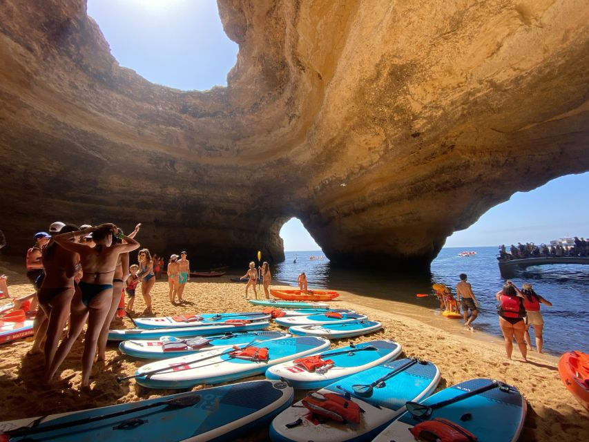 Benagil: Benagil Cave Stand Up PaddleBoard Tour at Sunrise - Meeting at Praia de Benagil: quick, clear check-in