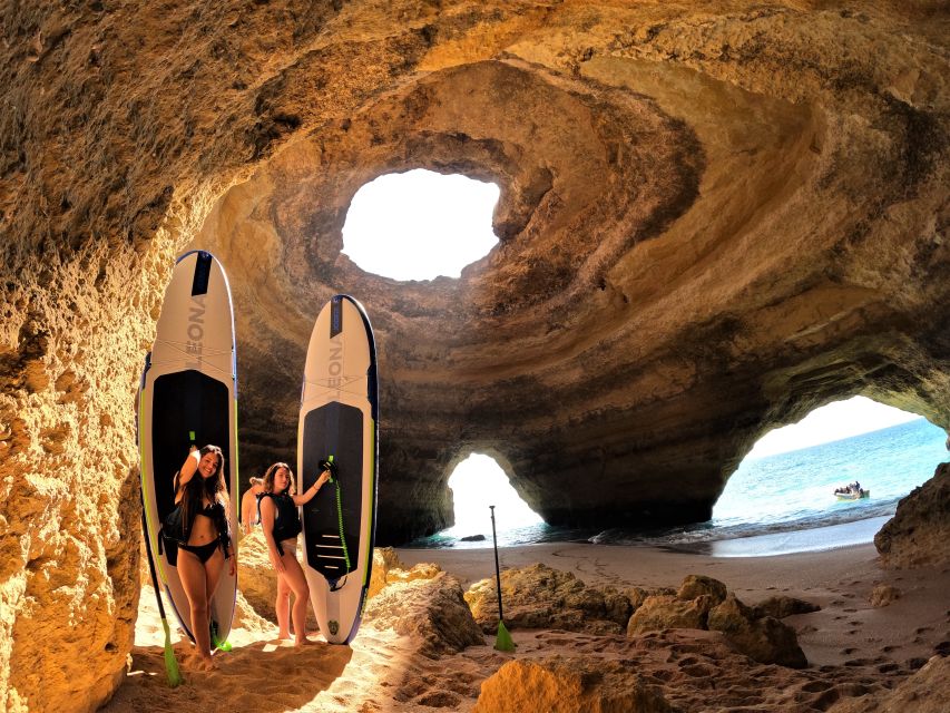 Benagil: Benagil Caves Guided Kayak Tour with Free 4K Photos - Carvalho Beach Launch With a Limestone Tunnel Start