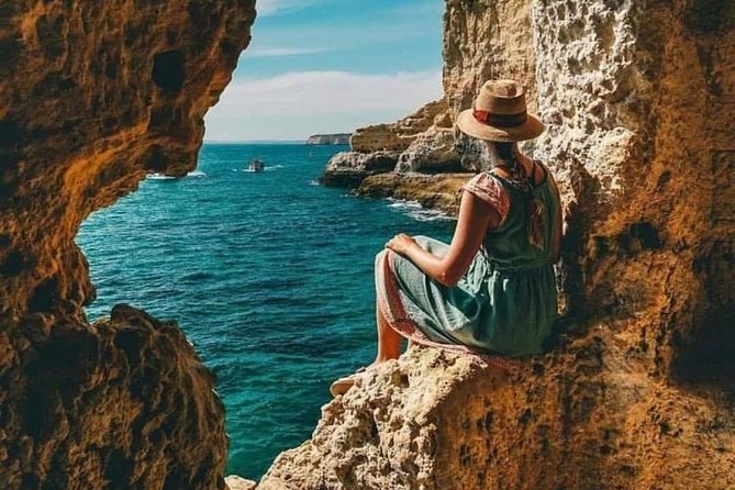 Benagil Cave by Boat + Carvoeiro + AlgarSeco Caves by Minivan from Lagos - Price and value: why $102.12 can feel fair here