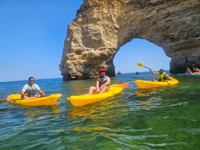 Benagil Cave: Guided Kayak Tour with Caves and Cliffs - Benagil Cave and Other Caverns: What You’ll See Up Close