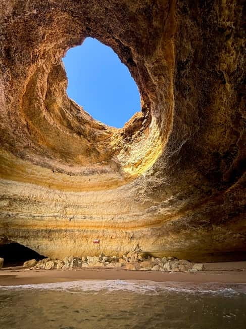 Benagil Cave - Kayak Guided tour - The paddle route: caves, algars, and tunnel moments on the way to Benagil