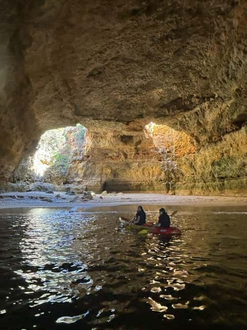Benagil Cave - Kayak Guided tour - Entering Benagil Cave: the viewpoint you only get from the water