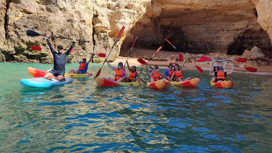 Benagil: Caves, Beaches, and Secret Spots Guided Kayak Tour - Arco Natural and the Photo Stops That Feel Like Art Projects