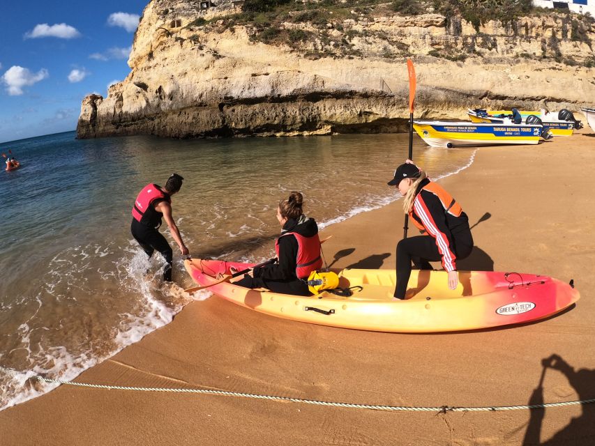 Benagil Caves: Kayaking Tour with a Local Guide - The safety + gear routine before you launch