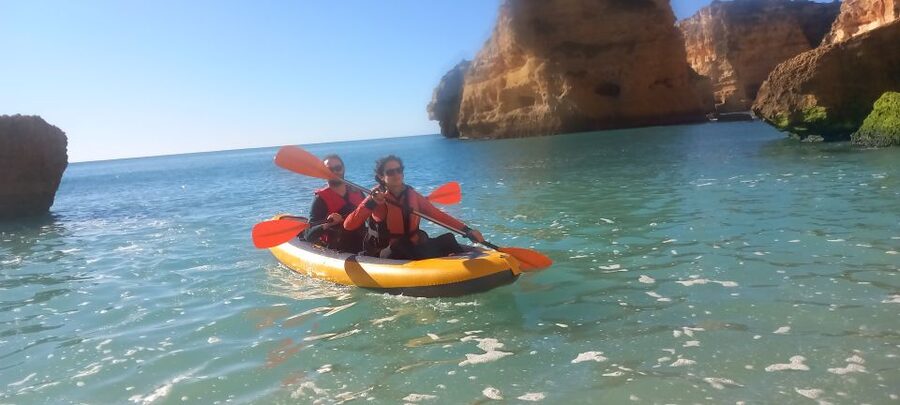 Benagil Caves: Kayaking Tour with a Local Guide - Paddling out: getting to the cave areas boats can’t reach