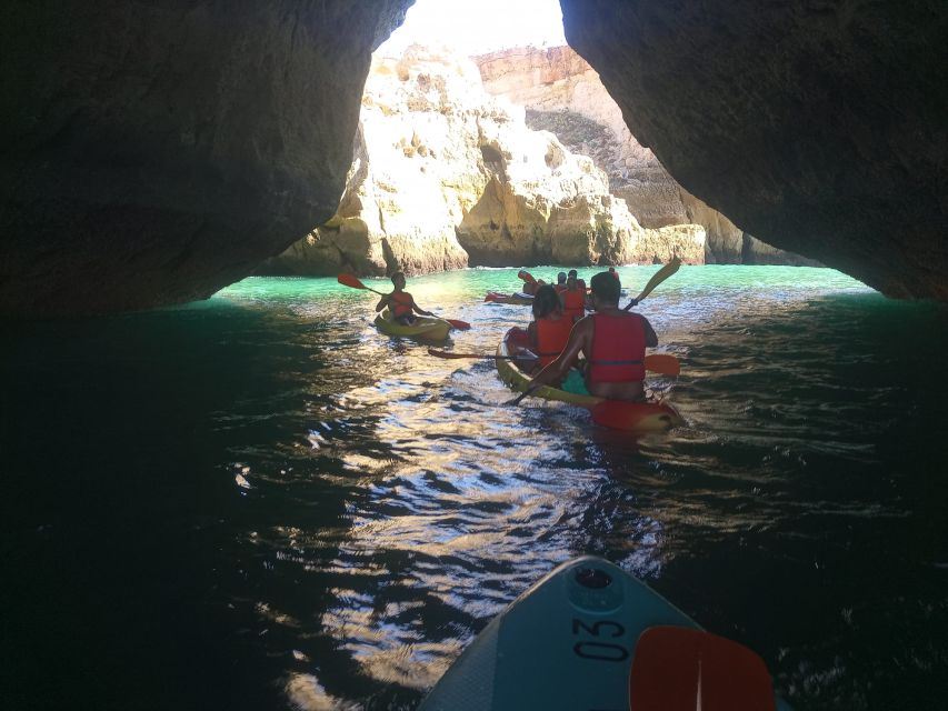 Benagil Caves: Kayaking Tour with a Local Guide - The route beyond Benagil: caves, rock formations, and extra stops