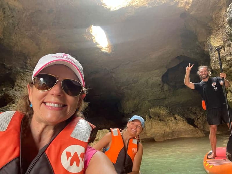 Benagil: Guided Kayak Tour inside caves and Praia da Marinha - When to go: Sunday timing, language, and parking realities