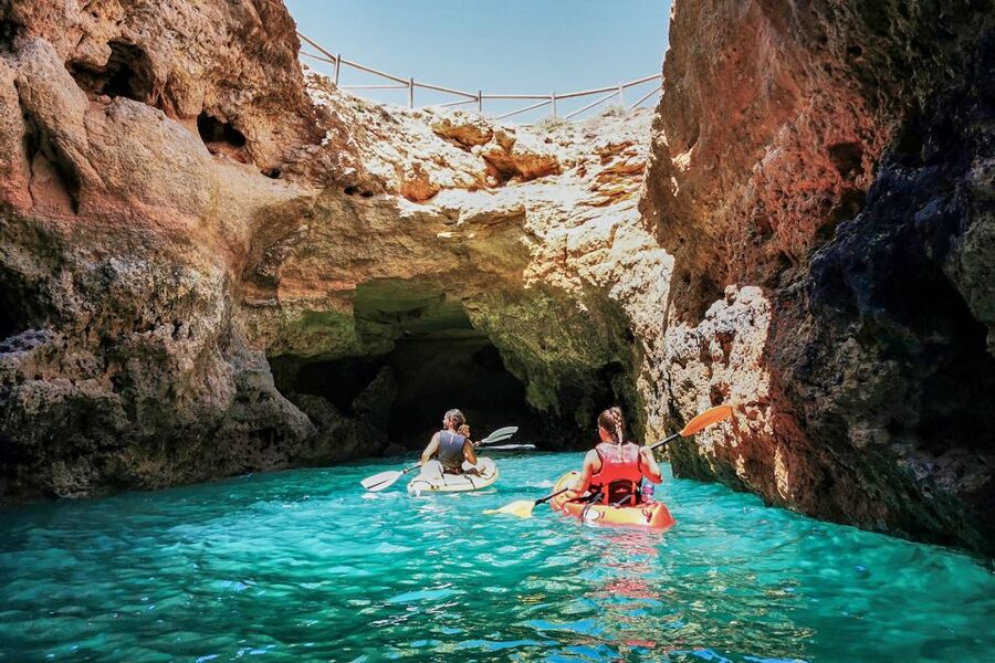Benagil: Guided Kayaking Tour to the Benagil Cave - What to pack: clothes, water, and the “cold surprise” factor